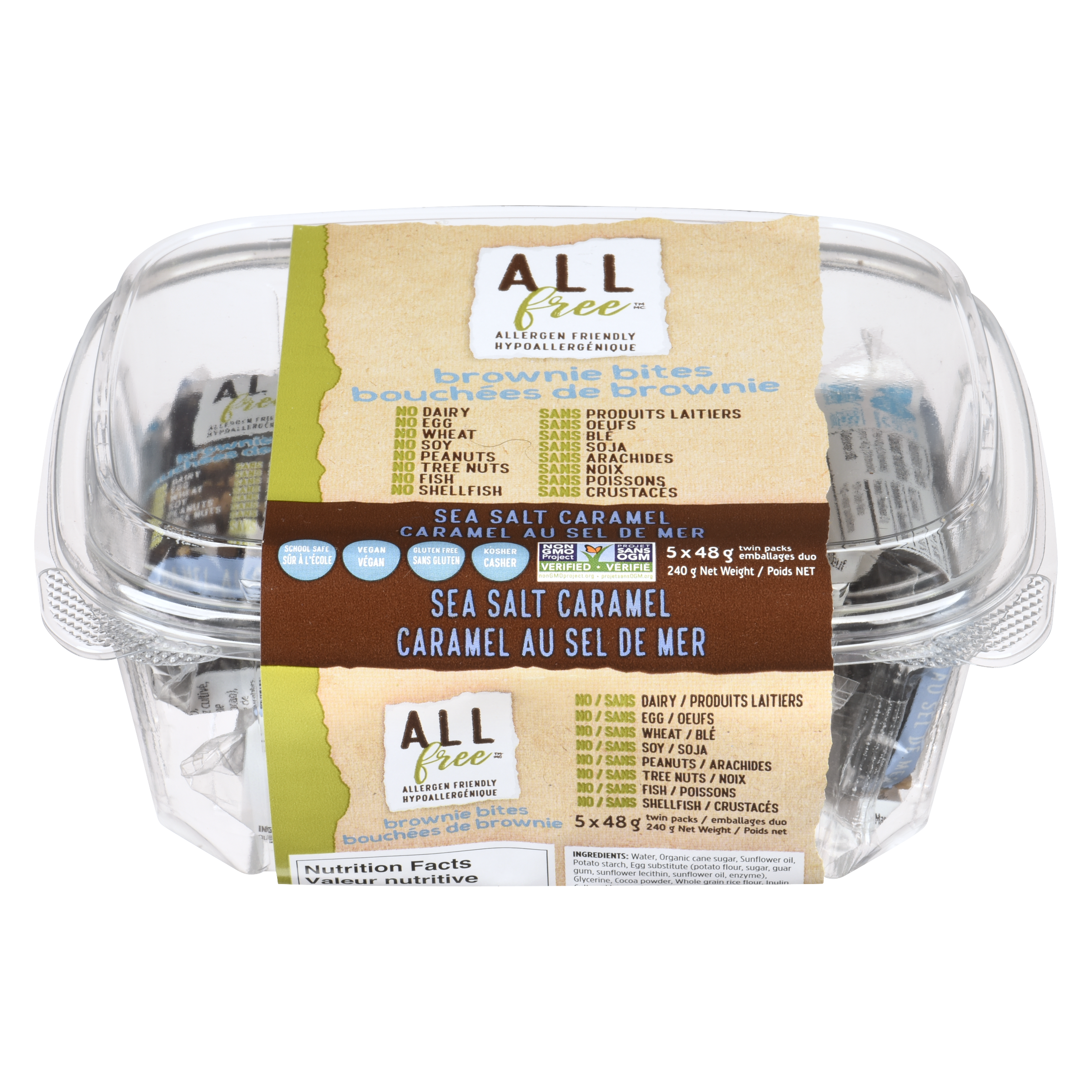 ALL FREE BROWNIE SEA SALT CARM